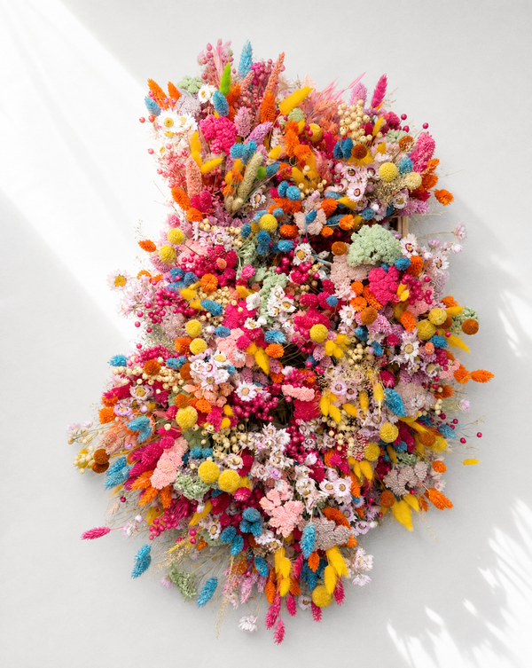 Hanabi (花火 — "fireworks") — Dried Flower Wedding Set | Bouquets, Boutonnières & Crowns